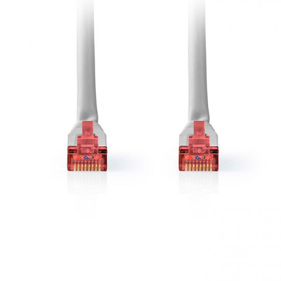 NEDIS CCGL85220GY50 Καλώδιο δικτύου CAT 6, S/FTP, 5.00m σε γκρι χρώμα. - NEDIS