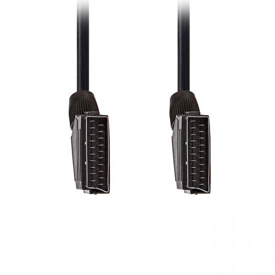 NEDIS CVGL31001BK15 Καλώδιο SCART αρσ. - SCART αρσ., 1.50m. - NEDIS