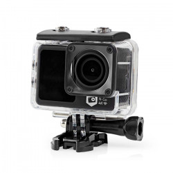 NEDIS ACAM51BK Action κάμερα Ultra HD 4K Wi-Fi, με διπλή οθόνη TFT 2