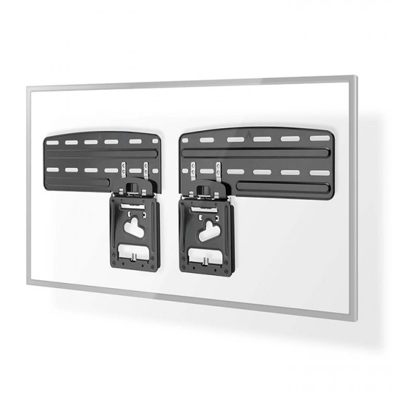 NEDIS TVWM5065BK Επιτοίχια, σταθερή βάση στήριξης με micro-gap σχεδιασμό για τηλεοράσεις από 43