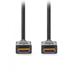 NEDIS CVGL34060BK05 Καλώδιο High speed HDMI with Ethernet, HDMI αρσ. - HDMI αρσ., 0.50m. - NEDIS