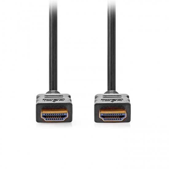 NEDIS CVGL34060BK05 Καλώδιο High speed HDMI with Ethernet, HDMI αρσ. - HDMI αρσ., 0.50m. - NEDIS