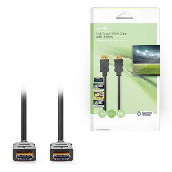 NEDIS CVGB34060BK50 Καλώδιο High speed HDMI with Ethernet, HDMI αρσ. - HDMI αρσ., 5.00m. - NEDIS