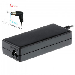 AKYGA AK-ND-04 Τροφοδοτικό για laptop HP, 19V/4.74A, 90W, με βύσμα 7.4x5mm. - AKYGA