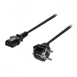 AKYGA AK-PC-01A Καλώδιο τροφοδοσίας Schuko αρσ. - IEC-C13 θηλ., 1.5 m. - AKYGA