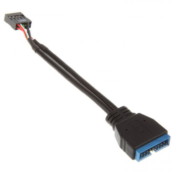 AKYGA AK-CA-28 Καλώδιο / Αντάπτορας USB 3.0 19pin (αρσενικό) σε USB 2.0 10pin (θηλυκό). - AKYGA