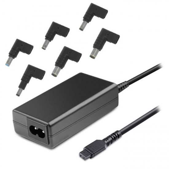 AKYGA AK-NU-12 Universal Τροφοδοτικό για laptop 65W, με αυτόματη επιλογή τάσης εξόδου. - AKYGA