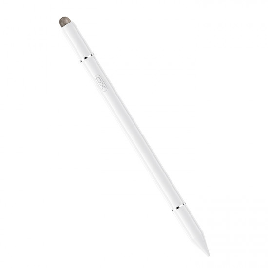 XO ST-10 3-IN-1 WHITE Γραφίδα 3 σε 1 για οθόνες αφής, σε λευκό χρώμα - XO