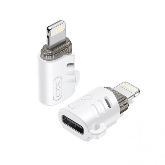 XO NB256E Αντάπτορας USB High-Speed type-C θηλ. - Lightning αρσ. , σε λευκό χρώμα - XO