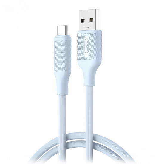 XO NB265 Καλώδιο USB High-Speed A αρσ. - USB Type-C αρσ. 15W, 1.00m σε μπλε χρώμα - XO