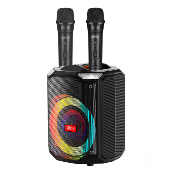 XO F48 Ηχείο Bluetooth 8 ιντσών με τηλεχειριστήριο και RGB φωτισμό, 40W - XO