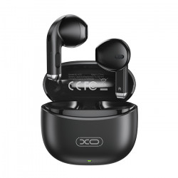 XO X33 BLACK COLOR Bluetooth ακουστικά handsfree με θήκη φόρτισης, σε μαύρο χρώμα - XO