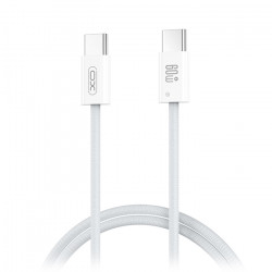 XO NB-Q273 Καλώδιο USB High-Speed Type-C αρσ. - Type-C αρσ., 1.00m σε λευκό χρώμα - XO
