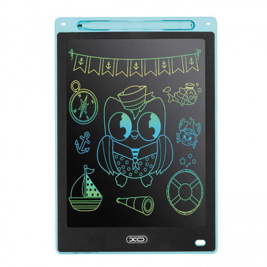XO V01 BLUE COLOR Ψηφιακός πίνακας γραφής 10, με μπλε περίβλημα - XO