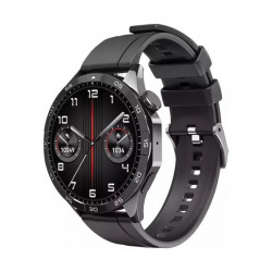 XO WATCH4 BLACK Smartwatch με οθόνη AMOLED 1.43