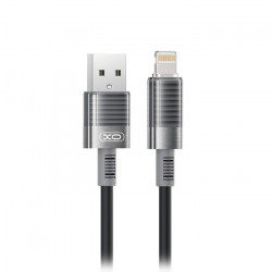 XO NB282 Καλώδιο USB High-Speed Α αρσ. - Lightning, 1.00m σε μαύρο χρώμα - XO