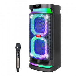 XO F58 Φορητό TWS ηχείο bluetooth με ασύρματο μικρόφωνο, τηλεχειριστήριο και RGB φωτισμό, 40W - XO