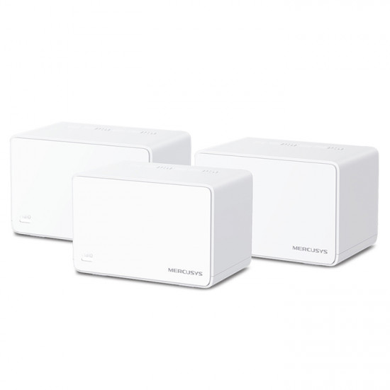 MERCUSYS HALO H80X (3-PACK) AX3000 Whole Home Mesh WiFi 6 System (3-pack) - MERCUSYS