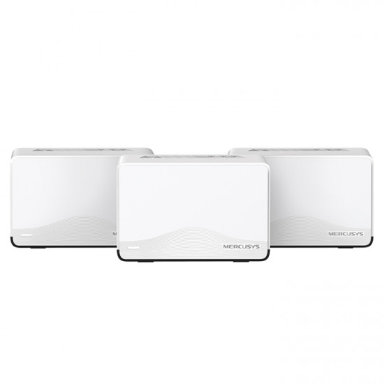 MERCUSYS HALO H27BE (3-PACK) BE3600 Whole home mesh Wi-Fi 7 system (3-pack) - MERCUSYS