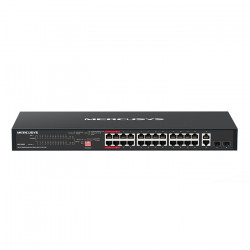 MERCUSYS MS128GP 28-Port gigabit rackmount switch με 24 θύρες PoE+ - MERCUSYS