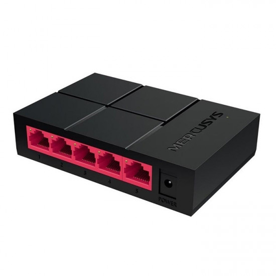 MERCUSYS MS105G 5-Port 10/100/1000Mbps desktop switch - MERCUSYS