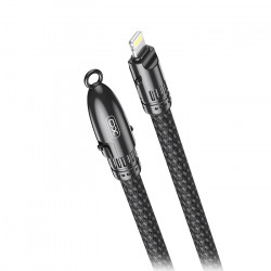 XO NB-Q289A Καλώδιο USB High-Speed Type-C αρσ. - Lightning, 0.2m σε μαύρο χρώμα - XO