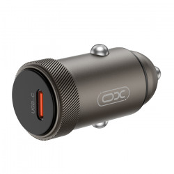 XO CC70 Universal φορτιστής αυτοκινήτου USB-C max.30W, σε γκρι χρώμα - XO