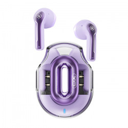 XO X43 PURPLE COLOR Bluetooth ακουστικά handsfree με θήκη φόρτισης, σε μωβ χρώμα - XO