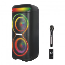 XO F70 Ηχείο Bluetooth με ασύρματο μικρόφωνο, τηλεχειριστήριο και RGB φωτισμό - XO