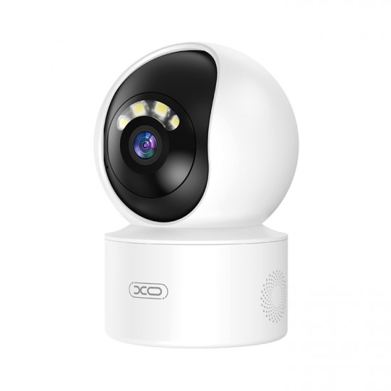 XO CR13 PRO Wi-Fi κάμερα 5ΜΡ για εσωτερικούς χώρους, με λειτουργία pan/tilt σε λευκό χρώμα - XO