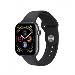 XO W11 PRO BLACK COLOR Smartwatch με οθόνη AMOLED 2.04