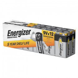 ENERGIZER 9V 6LR61 Αλκαλική μπαταρία Energizer Alkaline Power 6LR61/9V σε συσκευασία 12 τεμαχίων. - ENERGIZER
