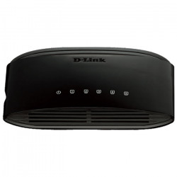 D-LINK DES-1005D 5-Port Fast Ethernet 10/100 Unmanaged Desktop Switch - D-LINK