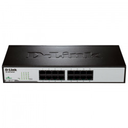 D-LINK DES-1016D 16-Port Ethernet 10/100 Unmanaged Desktop Rackmount Switch - D-LINK
