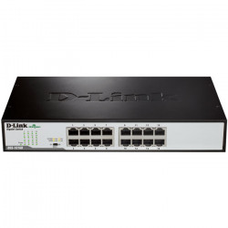 D-LINK DGS-1016D 16-Port Gigabit Unmanaged Desktop/Rackmount Switch - D-LINK