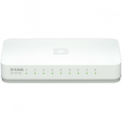D-LINK GO-SW-8E 8-Port Fast Ethernet Easy Desktop Switch 10/100. - D-LINK