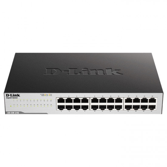 D-LINK GO-SW-24G 24-Port Gigabit Desktop Easy Switch 10/100/1000. - D-LINK