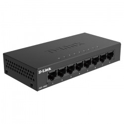 D-LINK DGS-108GL 8-Port Gigabit Ethernet 10/100/1000 Unmanaged Desktop Switch. - D-LINK