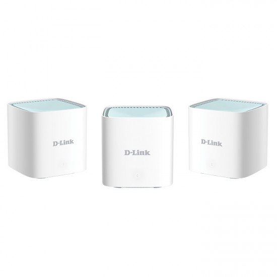 D-LINK M15-3 M15 EAGLE PRO AI AX1500 Mesh System, με 3 σημεία COVR για κάλυψη έως και 500 τ.μ. - D-LINK