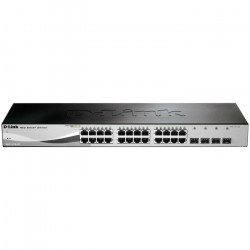 D-LINK DGS-1210-28 28-Port Gigabit +4 SFP Smart Managed Desktop Rackmount Switch - D-LINK