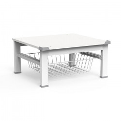 MELICONI BASE SPACE BASKET Βάση για πλυντήριο ή στεγνωτήριο ρούχων, με συρτάρι αποθήκευσης 32lt. - MELICONI