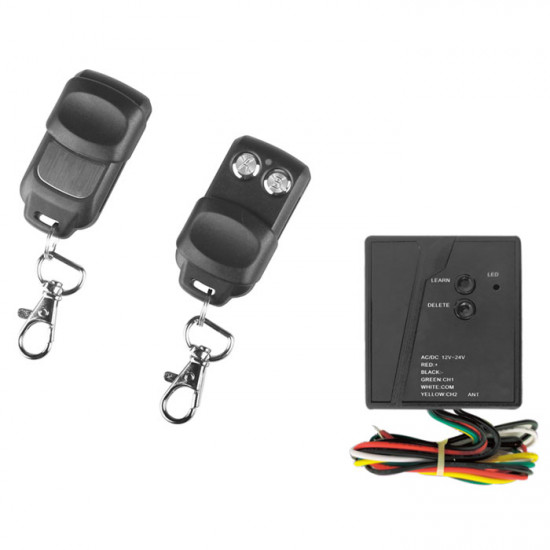 SUPERIOR INDOOR KIT Indoor Κit ασύρματου τηλεχειρισμού με receiver και 2 χειριστήρια, 433,92MHz. - SUPERIOR