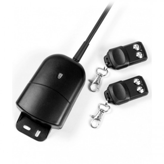 SUPERIOR OUTDOOR KIT 12V/24V RECEIVER 433,92MHz Kit ασύρματου τηλεχειρισμού με receiver και 2 χειριστήρια, 433.92MHz. - SUPERIOR
