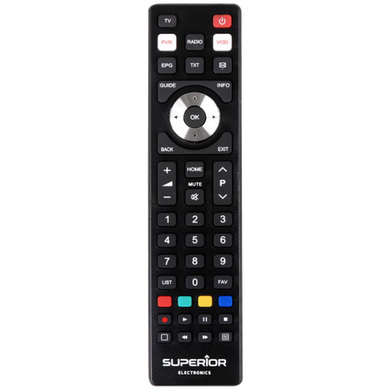 SUPERIOR NOVA & OTE TV Τηλεχειριστήριο αντικατάστασης για δέκτες Nova και OTE TV. - SUPERIOR