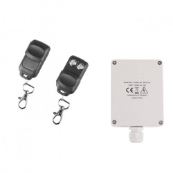 SUPERIOR GARDEN KIT Garden Κit ασύρματου τηλεχειρισμού με δέκτη και 2 χειριστήρια, 433,92MHz, κατάλληλο για εξωτερικούς χώρους. - SUPERIOR
