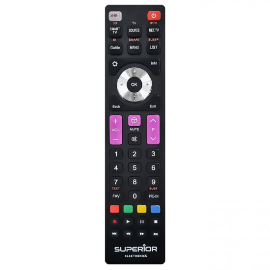SUPERIOR THOMSON / TCL READY TO USE Τηλεχειριστήριο αντικατάστασης για τηλεοράσεις THOMSON / TCL. - SUPERIOR
