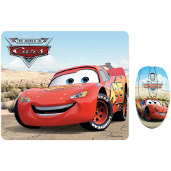 DSY TP1002 Σετ mini οπτικό ποντίκι και mousepad  με μοτίβο 