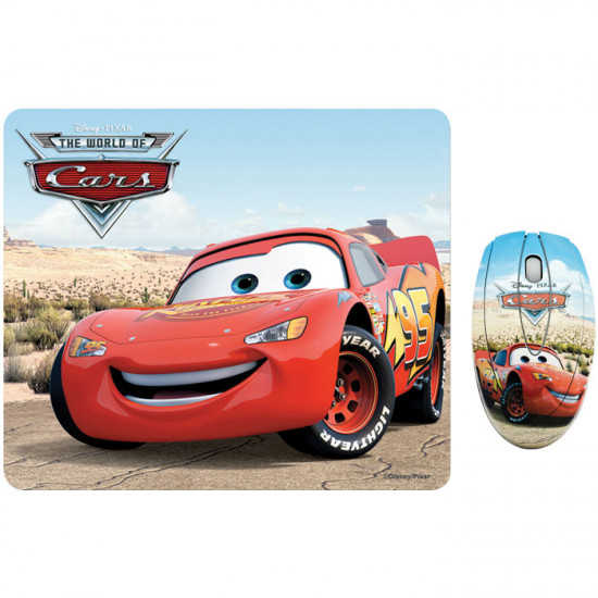 DSY TP1002 Σετ mini οπτικό ποντίκι και mousepad  με μοτίβο 