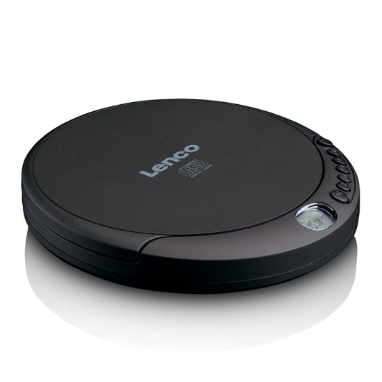 LENCO CD-010 Φορητό CD player, σε μαύρο χρώμα. - LENCO