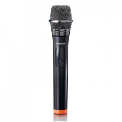 LENCO MCW-011BK Aσύρματο μικρόφωνο με δέκτη 6.3 mm. - LENCO